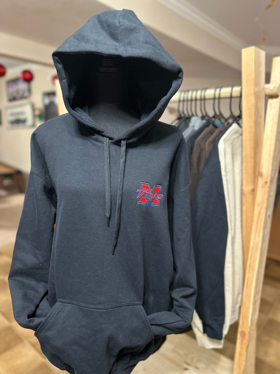 Titans Mercer County Embroidered Soft Style Hoodie
