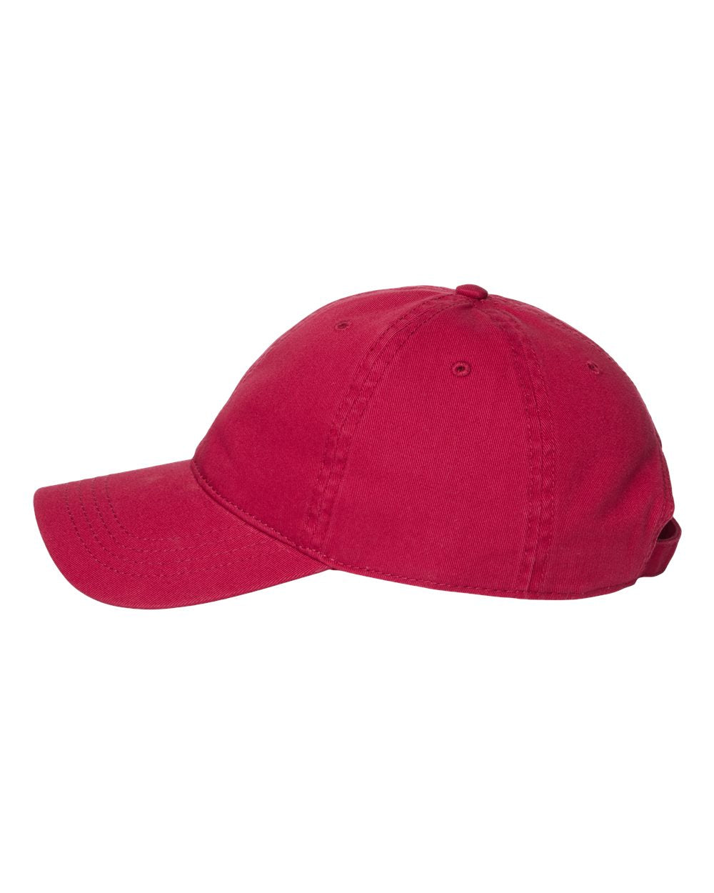 Prayer Changes Things Embroidered Unstructured Cap – wine color