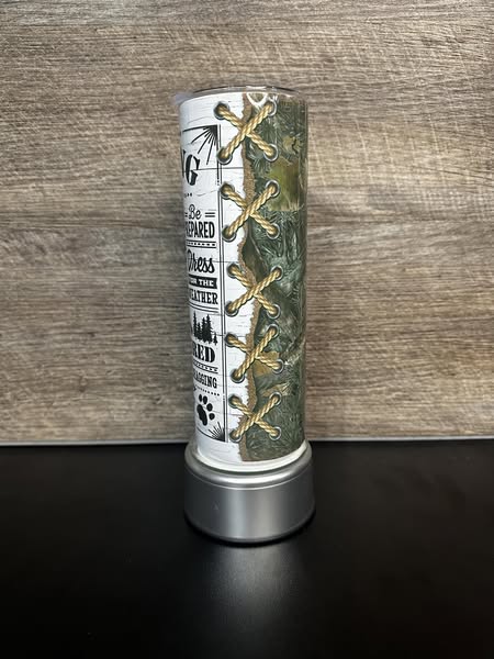Hunting Rules Sublimation Tumbler